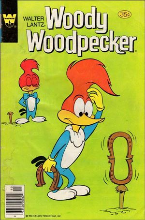 Walter Lantz Woody Woodpecker  issue 171-B Whitman Cover