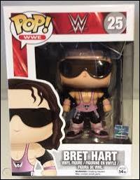 POP! WWE figure 25 Bret Hart