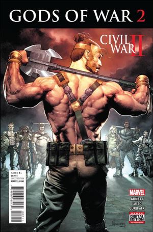 Civil War II: Gods of War issue 2 Jay Anacleto Cover