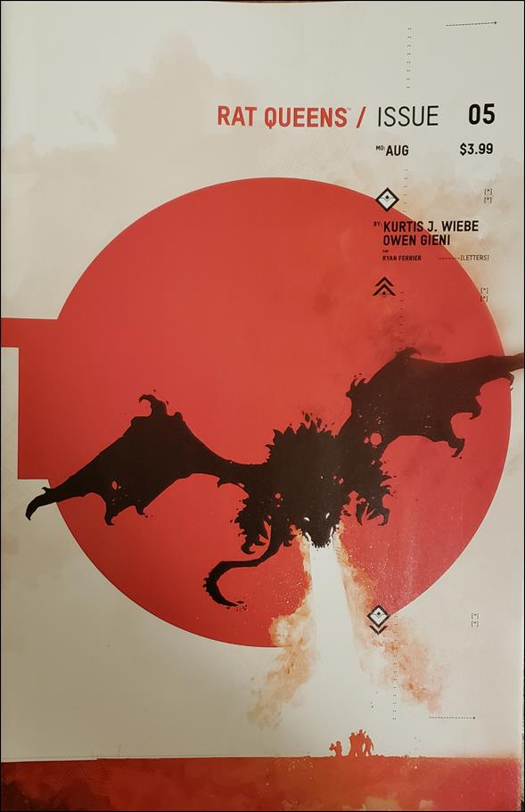 Rat Queens (2017) issue 5-C Jonathan Hickman Cover