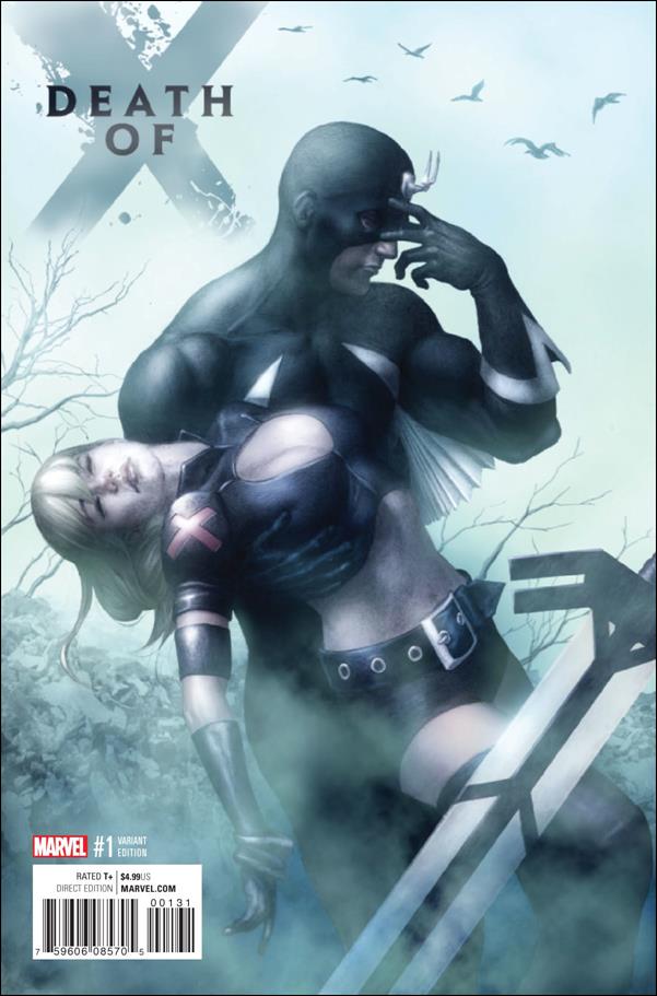 Death of X issue 1-C Michael Choi Connecting Cover