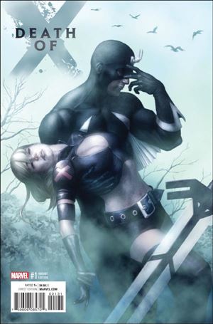 Death of X issue 1-C Michael Choi Connecting Cover