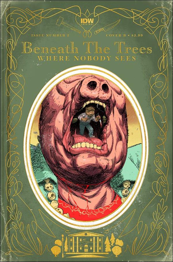 Beneath the Trees Where Nobody Sees issue 2-B Riley Rossmo Cover