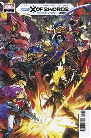 X of Swords: Destruction issue 1-C Pepe Larraz Connecting Cover