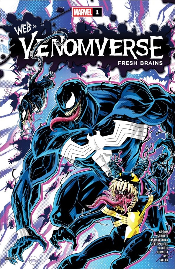 Web of Venomverse: Fresh Brains issue 1 Luciano Vecchio Cover
