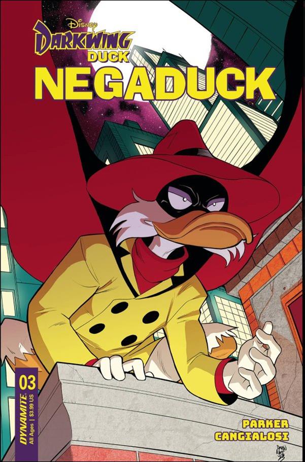 Negaduck issue 3-B Drew Moss Cover