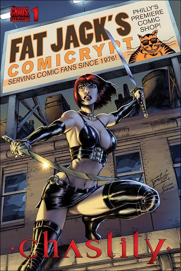 Chastity (2014) issue 1-F Fat Jack's Comicrypt  Cover