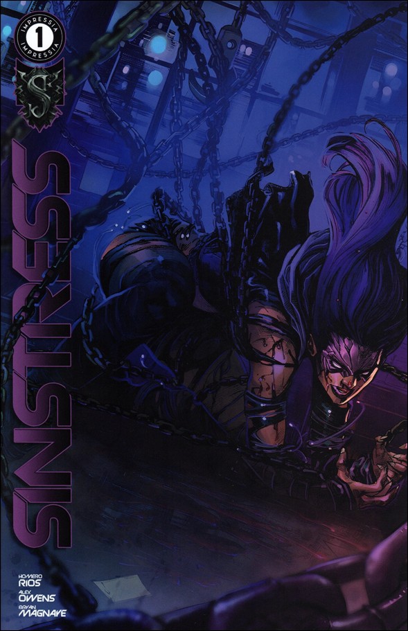 Sinstress issue 1 Alex Owens Cover