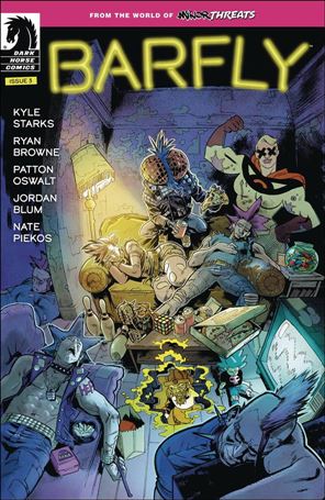 From the World of Minor Threats: Barfly issue 3 Scott Hepburn Cover