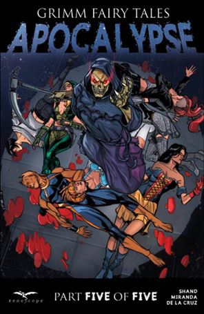 Grimm Fairy Tales: Apocalypse issue 5-B Salvatore Cuffari Cover