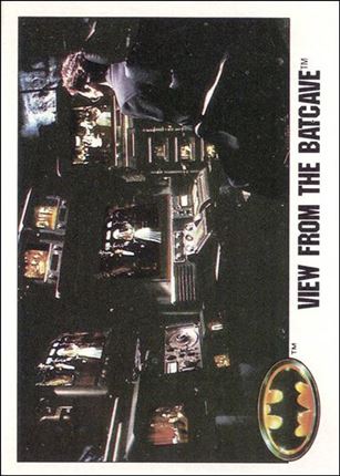 Batman: Series 1 (Base Set) card 25 View from the Batcave