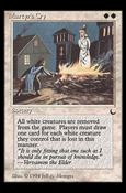 Magic the Gathering: The Dark (Base Set) card 12 Martyr's Cry