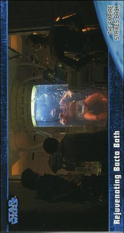 Star Wars Trilogy Widevision (Base Set) card 27 Rejuvenating Bacta Bath