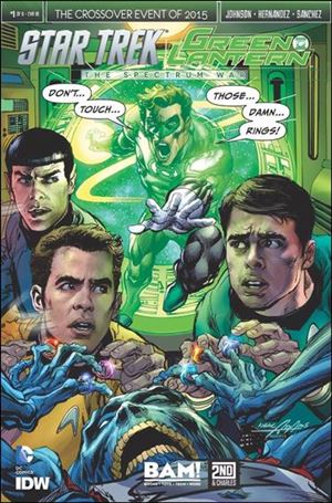 Star Trek/Green Lantern (2015) issue 1-OA Neal Adams Books-A-Million / 2nd & Charles Cover
