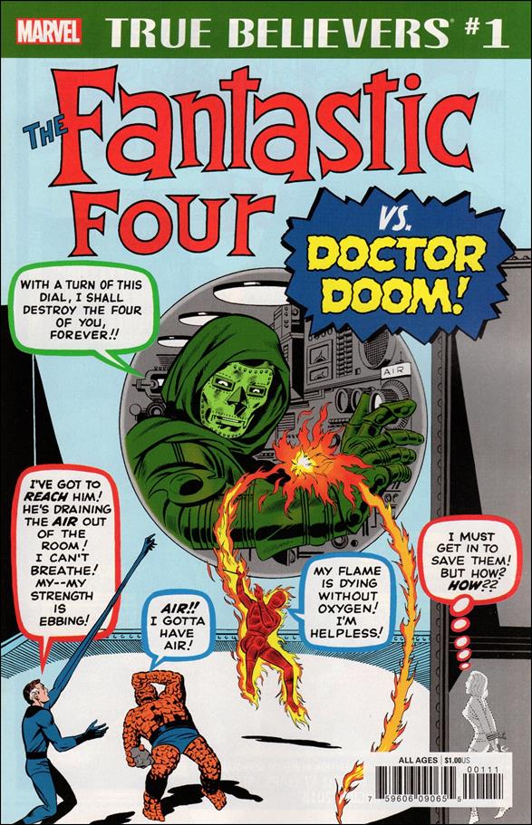 Fantastic Four (1961) issue 5-C True Believers Edition