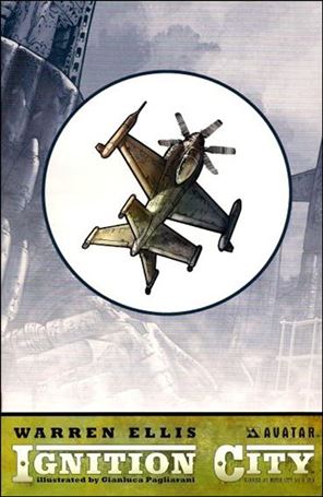 Warren Ellis' Ignition City issue 1-G Motor City Comic Con Cover 1/2000