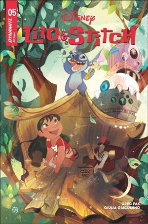 Lilo & Stitch issue 5 Nicoletta Baldari Cover