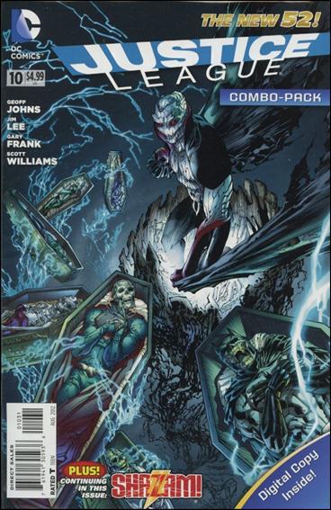 Justice League (2011) issue 10-C Unbagged Jim Lee Cover Combo Pack