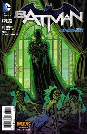 Batman (2011) issue 35-D Brian Stelfreeze Monsters of the Month Cover