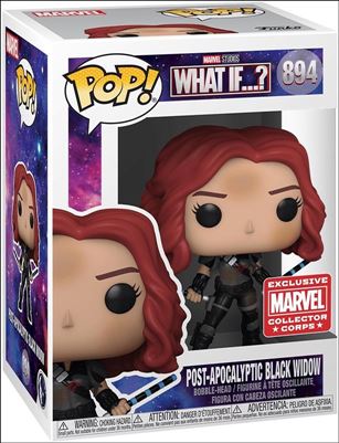 POP! Marvel figure 894 Post-Apocalyptic Black Widow