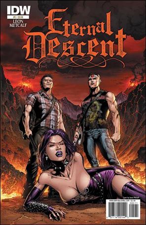 Eternal Descent (2010) issue 5 Jason Metcalf Cover