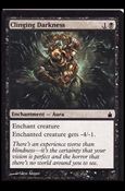 Magic the Gathering: Ravnica (Base Set)  card 80 Clinging Darkness