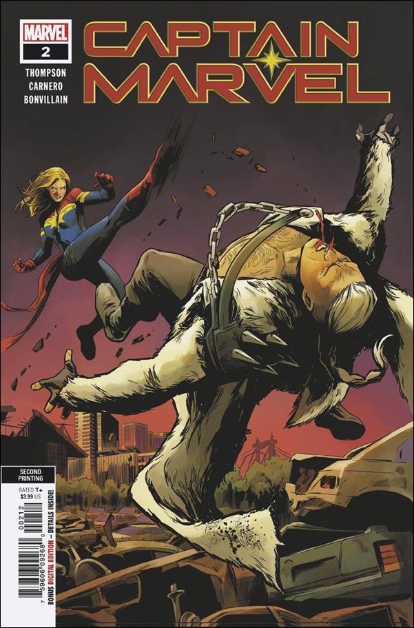 Captain Marvel (2019) issue 2-E Carmen Carnero Cover (2nd Printing)