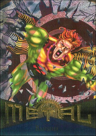 Marvel Metal (Base Set) card 84 Banshee