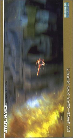 Star Wars Trilogy Special Edition Widevision  (Base Set) card 53 Ext. Space - Death Star Surface
