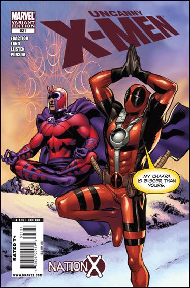 Uncanny X-Men (1981) issue 521-B Karl Moline 1:15 "Deadpool" Cover
