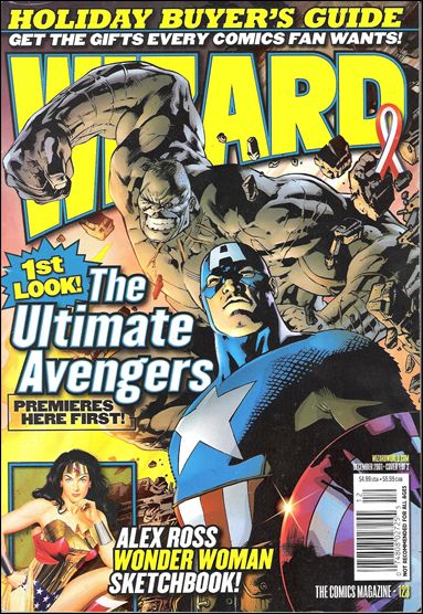 Wizard: The Comics Magazine issue 123 Bryan Hitch Ultimates Cover