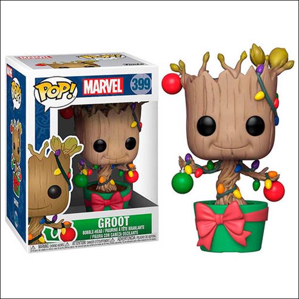 POP! Marvel figure 399 Groot  (Christmas)