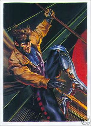DC Versus Marvel / Marvel Versus DC (Impact Subset) card 10 Gambit