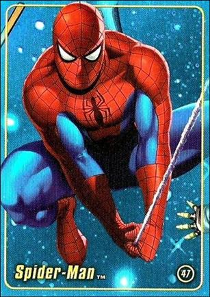 Marvel Heroes Figure Factory: Series 1 (Base Set) card 47 Spider-Man