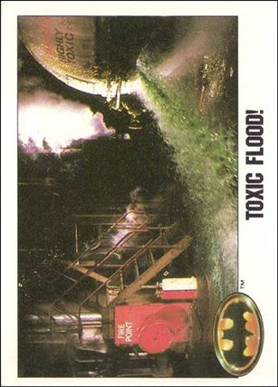 Batman: Series 1 (Base Set) card 29 Toxic Flood