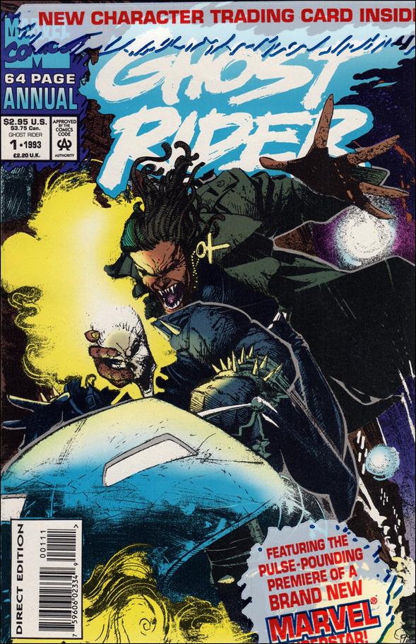 Ghost Rider Annual issue 1 Polybagged w/ Trading Card