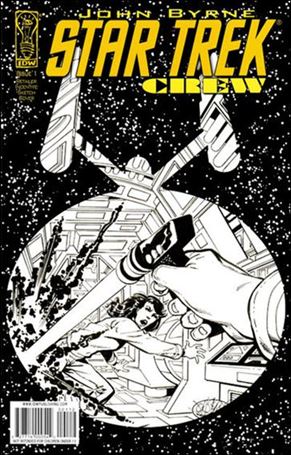 Star Trek: Crew issue 1-B 1:10 Black and White Cover