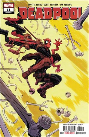 Deadpool (2018) issue 11 Scott Hepburn Cover