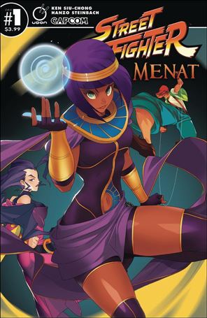 Street Fighter: Menat issue 1-B Hans Steinbach Cover