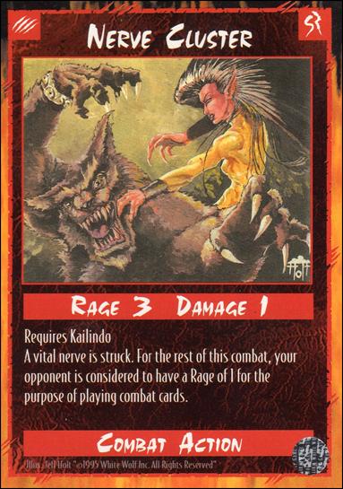 Rage Limited (Base Set) card 181 Nerve Cluster 