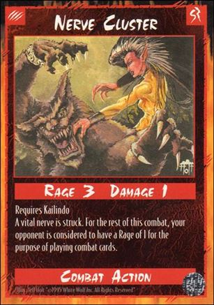 Rage Limited (Base Set) card 181 Nerve Cluster 