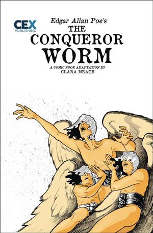 Edgar Allan Poe's the Conqueror Worm issue nn-B White Cover