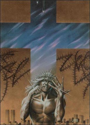 Joseph Michael Linsner: Dawn & Beyond (Base Set) card 54 Angry Christ #4