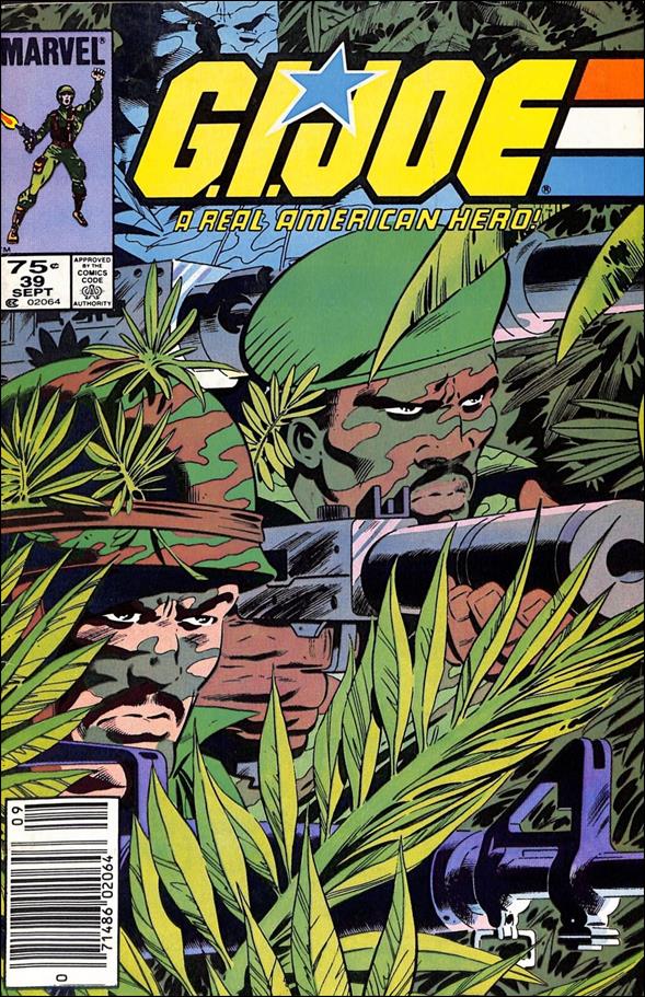 G.I. Joe: A Real American Hero issue 39-B Newsstand Cover