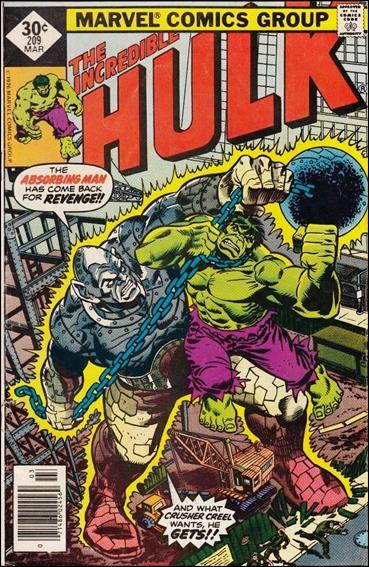 Incredible Hulk (1968) issue 209-B Whitman Cover