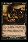 Magic the Gathering: Torment (Base Set) card 55 Carrion Wurm