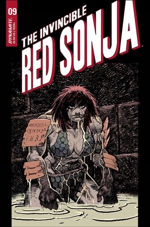 Invincible Red Sonja issue 9-H Moritat Cover