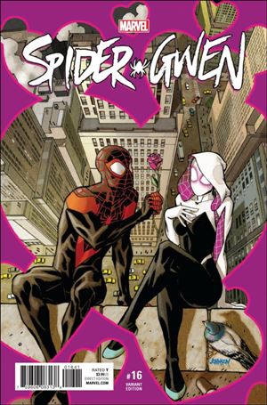 Spider-Gwen (2015/12) issue 16-B Dave Johnson 1:25 Cover