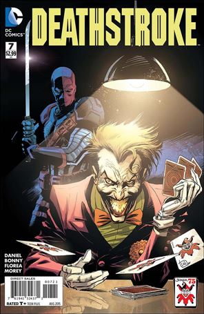 Deathstroke (2014) issue 7-B Joker Cover