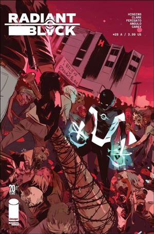 Radiant Black issue 28-B Stefano Simeone TWD 20th Anniversary Cover